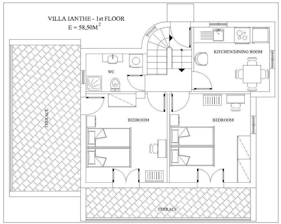 Korallis Villas Livathos  Eksteriør billede
